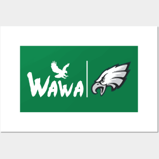 Wawa Go Birds Philadelphia Eagles Logo Posters and Art